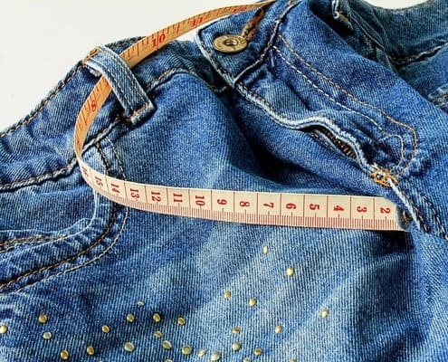 Как узнать размер джинс